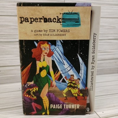 Paperback A Game by Tim Fowers 2020 Edition Board Card Game Paige Turner 