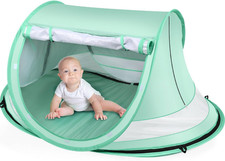 Baby Beach Tent,Large Pop up Beach Tent Sun Shade for Beach,Portable Baby Travel