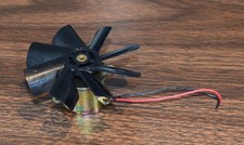 ICOM IC-765 PARTS: FINAL UNIT COOLING FAN 12VDC - TESTED WORKING