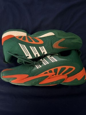 PLAYER ISSUED CRAZY BYW 2.0 'MIAMI HURRICANES' PE Shoes Men s Size 16 Rare