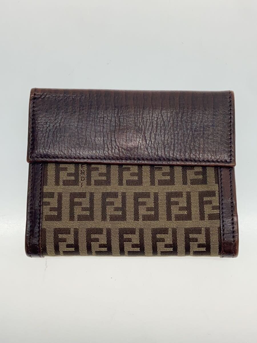 【関税&送料込】Fendi Dark Brown Leather Selleria Wallet FENDI Selleria Wallet | Brown | FARFETCH JO