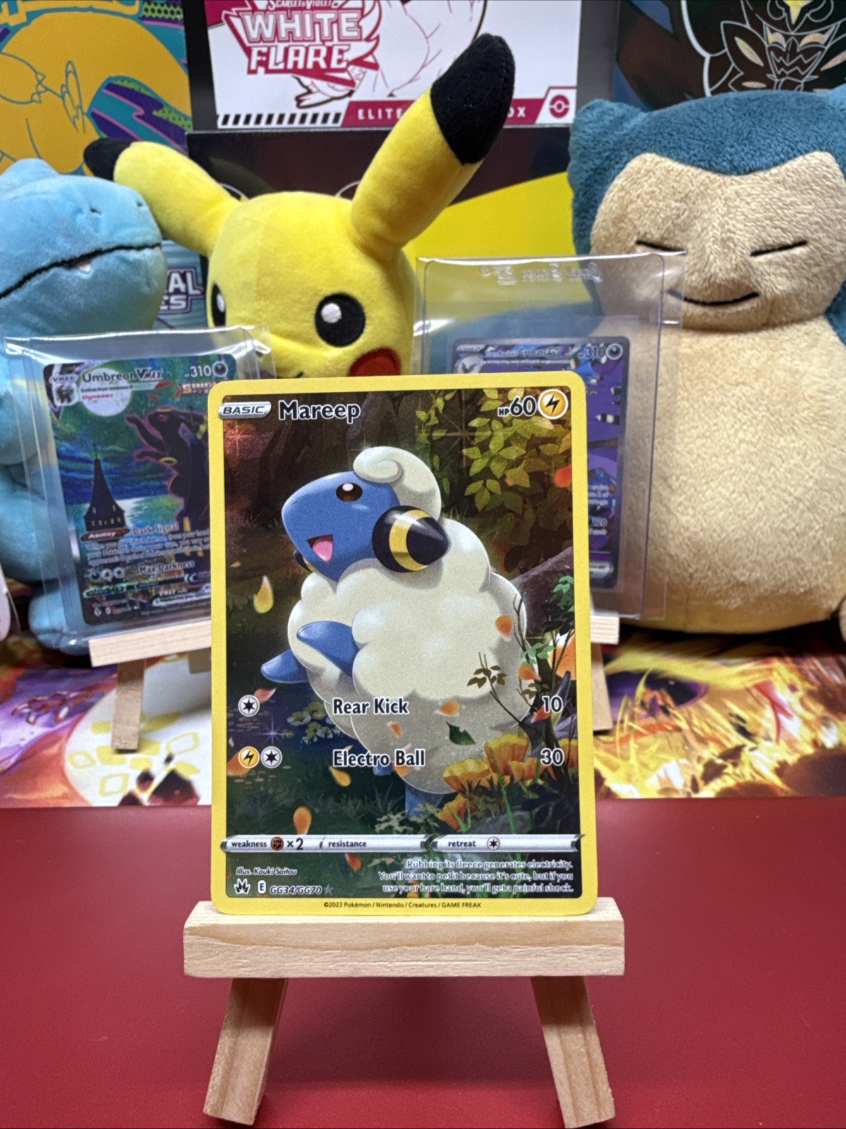 Mareep GG34/GG70 SWSH: Crown Zenith: Galarian Gallery Holo