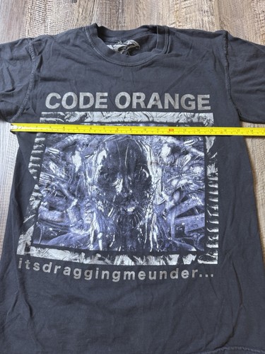 Code Orange black t-shirt "It's dragging me under" size S Hardcore Metal - Picture 5 of 8