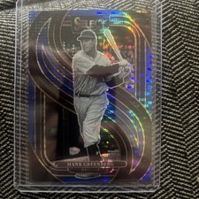 2025 Panini Select HANK GREENBERG Blue Pulsar Prizm Parallel! SP #'d /99!