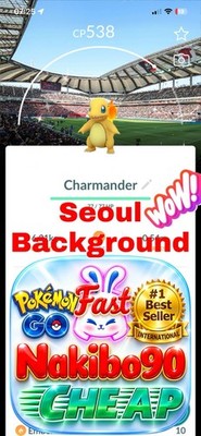 Pokemon  Shiny Charmander FC Seoul Special Background  P TC TRA DE Go Digital 