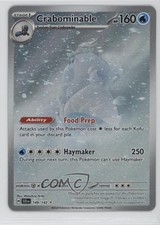Crabominable Illustration Rare Pokemon SV07: Stellar Crown SCR #149