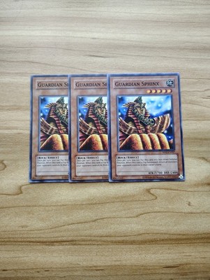Yu-Gi-Oh! - Guardian Sphinx 3X - Complete Playset - RP02-EN067