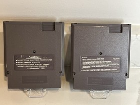 Tetris & Tetris 2 - Game Lot - Nintendo NES - Carts Only - TESTED!