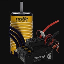 Castle Creations Cobra 8 6S 1/8 Brushless Combo 2200Kv 1515 V2 Edition Gold