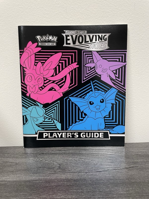 Pokemon TCG Evolving Skies Player's Guide ETB Booklet Sword & Shield