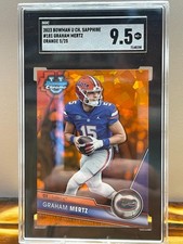 2023 Bowman U Chrome Graham Mertz Orange 5 / 25