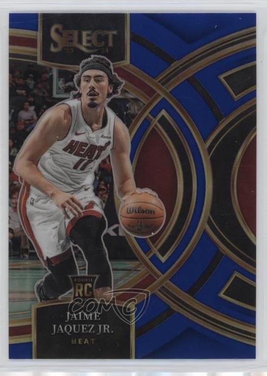 2023-24 Panini Select Premier Level Blue Prizm Jaime Jaquez Jr #102 1q84