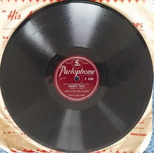 Jimmy Shand & Band: Bluebell Polka/The Veleta 10" Shellac 78 Excellent Condition