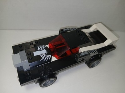 Lego Marvel Venom Muscle Car Loose Set 76309 Car Only Black