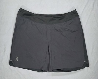  On Cloud Running Men's Lightweight Shorts XL Black 5'' Running Training Gym...