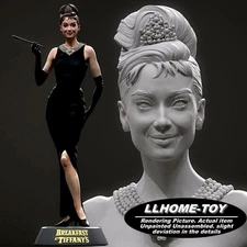 Audrey H. NSFW Resin 1:24 Model Kit Unpainted 3d Print Garage Kit mini Figure