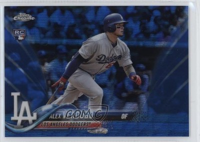 2018 Topps Chrome Blue Wave Refractor 31/75 Alex Verdugo #167 Rookie RC 2h5