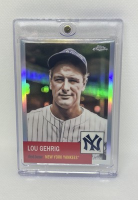 Lou Gehrig HOF INVESTMENT SSP ONE OF THE GREATS YANKS