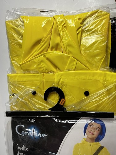 SPIRIT Halloween Laika Coraline Jones Costume Child SMALL Jacket Wig Boots NEW - Picture 11 of 12