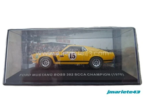 Ford Mustang Boss 302 SCCA Champion (Parnelli Jones & John Follmer) (1970) 1:43