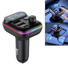 Car MP3 Player USB .0 PD20W Stereo Sound Fast for Support TF Card Colorful
