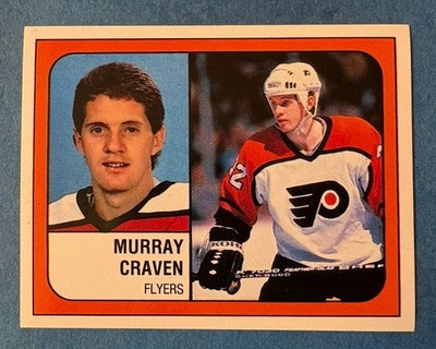 1988-89 Panini Stickers #320 Murray Craven Philadelphia Flyers NHL
