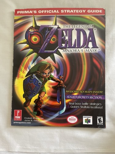The Legend of Zelda: Majora's Mask Prima Official Strategy Guide Book ...