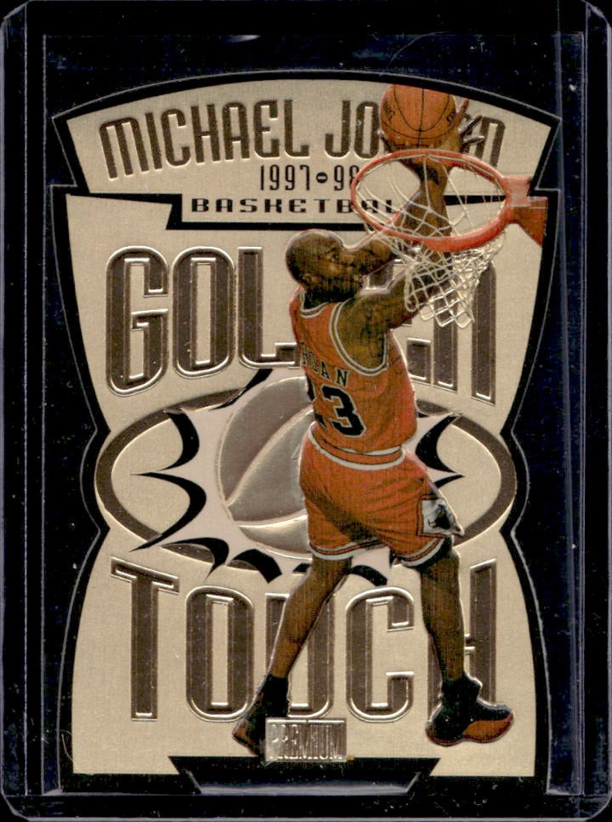 Michael Jordan 1997 Skybox Premium #1GT Golden Touch Price Guide