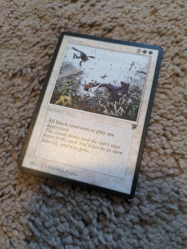 MTG - Cleansee - Legends - LP/NM White Rare Vintage - Image 3 of 3