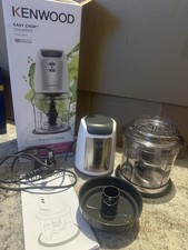 Kenwood Easy Chop Chopper, 0.5L Bowl, 2 Speeds, Quad Blade System, Anti-Slip Rin