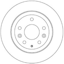 2x Bremsscheibe hinten für Mazda CX-3 DK | 26236732