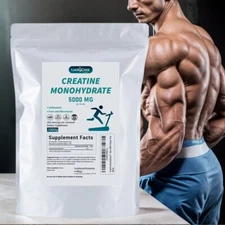 1000 Grams Micronized Creatine Monohydrate Powder 200 Serving  Adept Nutrition