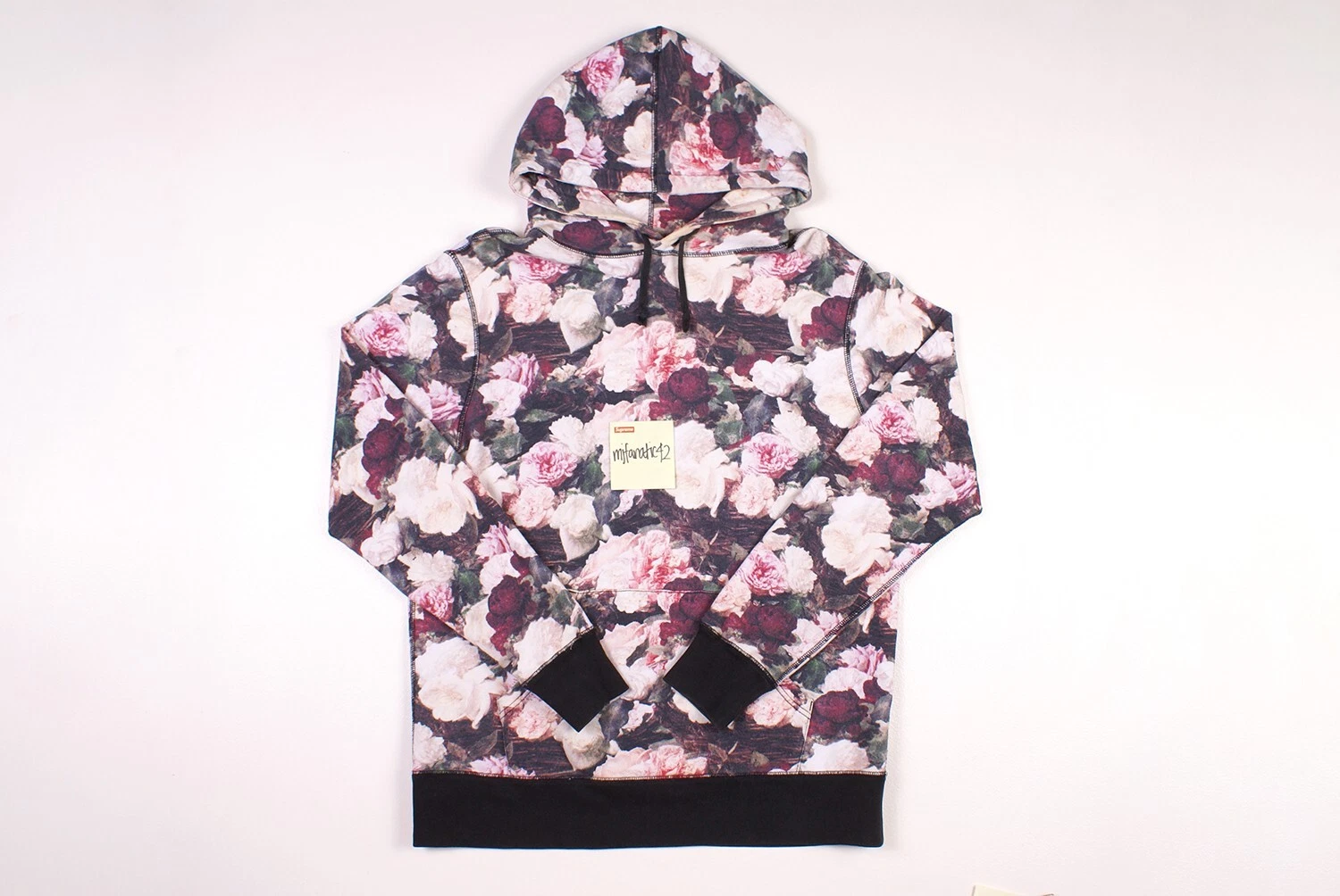 Pull à capuche 2013 Supreme PCL POWER CORRUPTION LIES taille M multicolore floral