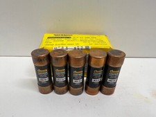 LOT OF 5 NEW OLD STOCK BUSSMANN 15A 600VAC CLASS J FUSES LPJ-2-1/2SP