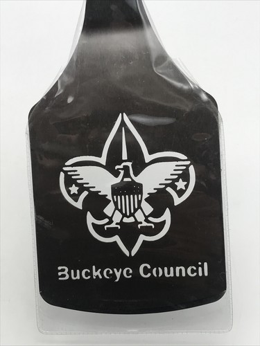 Spatola da campeggio Boy Scout apribottiglie Buckeye Council Canton Ohio BSA NUOVA - Foto 4 di 7