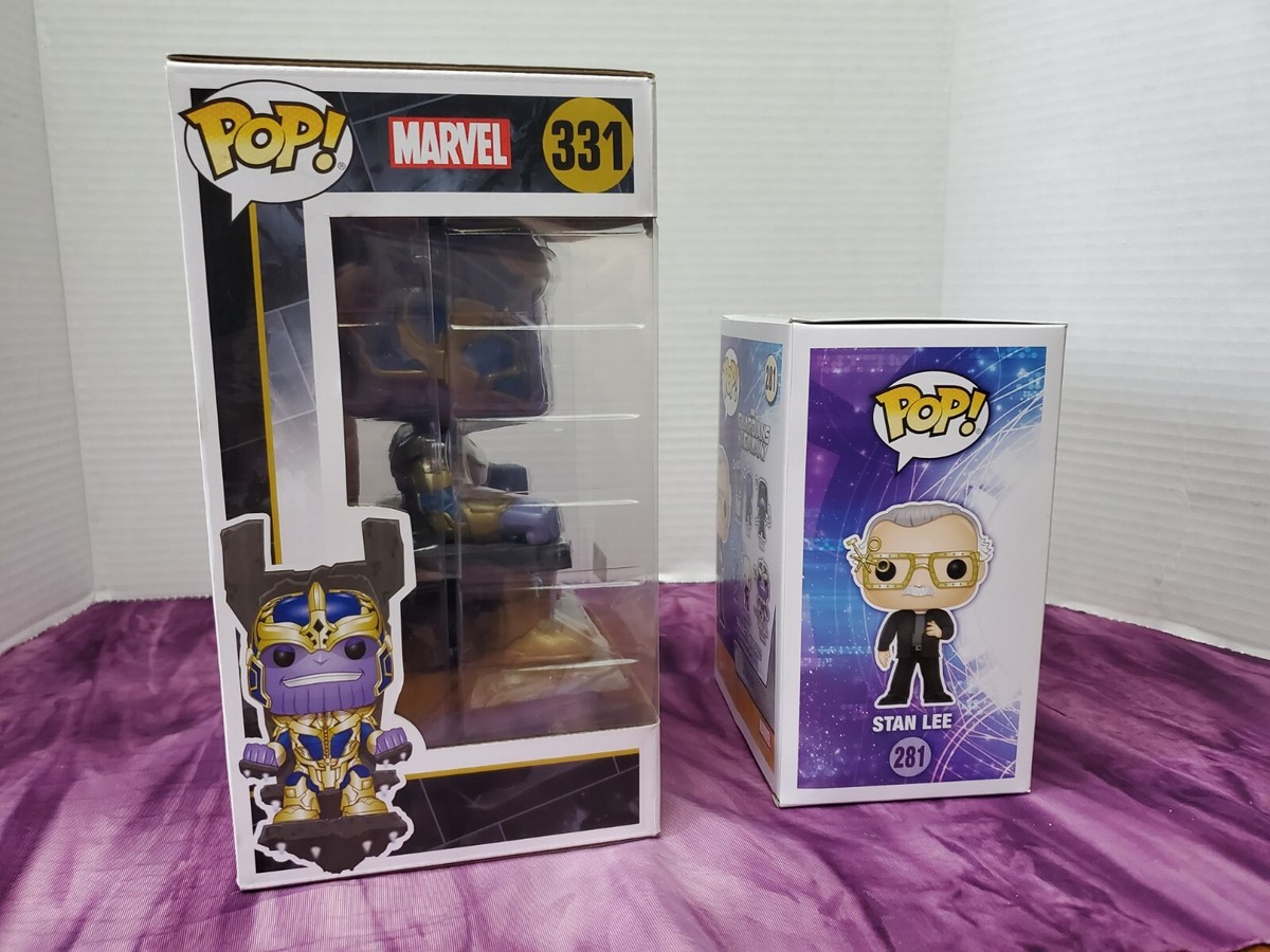 Avengers Infinity Stan Lee Thanos Funko Pop Thanos Stan Lee Pop