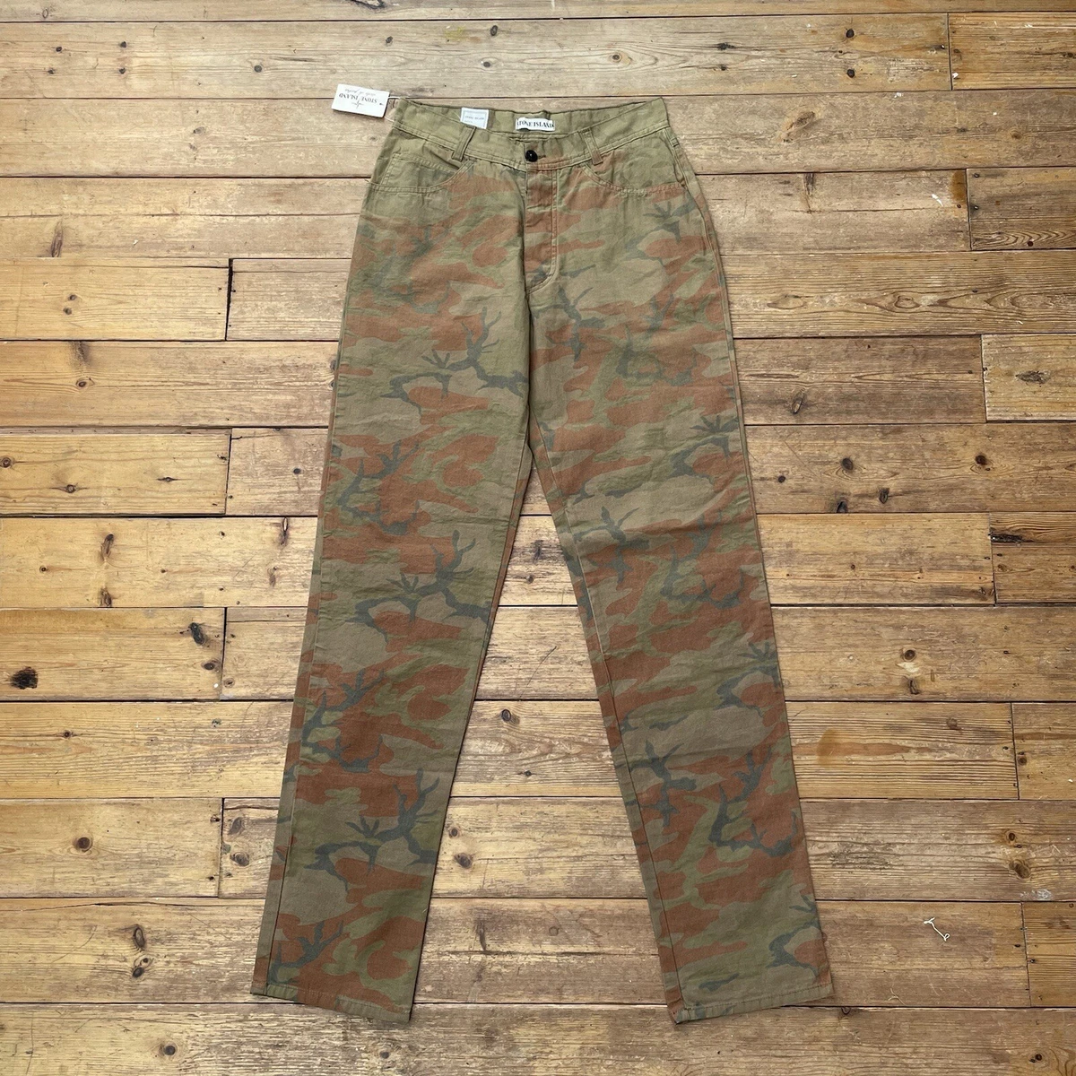 Stone island shop camo trousers