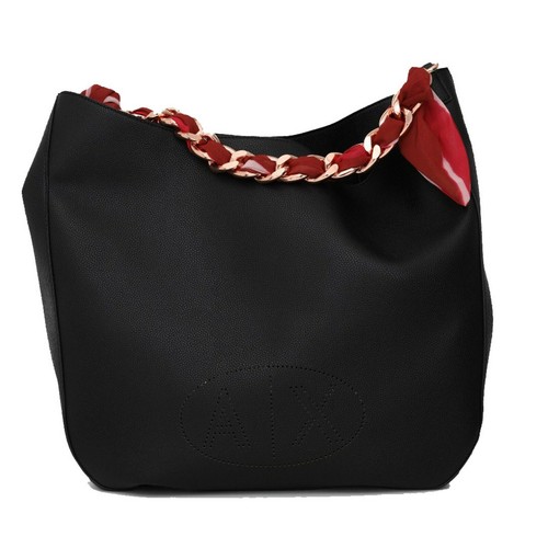 ARMANI EXCHANGE Borsa da Donna Nera Shopper Tracolla Logo -11% 9427962R704  | eBay