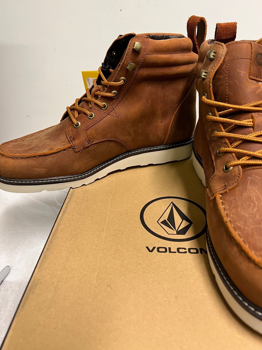 Volcom Willington Waterproof Leather Boots Sz 8,9,9.5,10.5 Mens