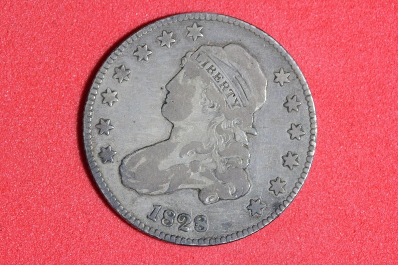 1828 Capped Bust Quarter #K50306