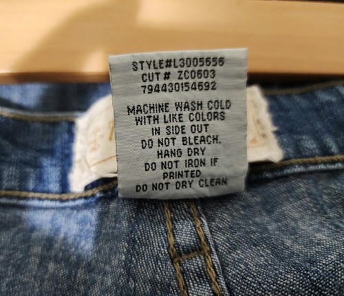 Z. Cavaricci Womens Embellished Mid-Rise Jeans Size 18 Blue Cotton Blend Floral - Picture 10 of 11