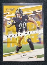 2022 Panini Prestige Power House #PH-18 TJ Watt Pittsburgh Steelers