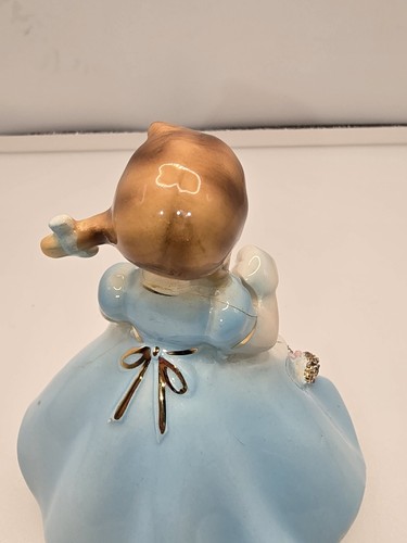 Vintage Josef Original kleine Haushälterin Trockengeschirr Mädchen Figur Chip - Bild 3 von 6