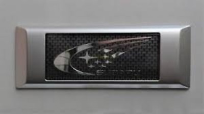 Original SUBARU OEM 02-07 Impreza WRX STi GDA GDB Rear Carbon SWRT SUBARU Emblem