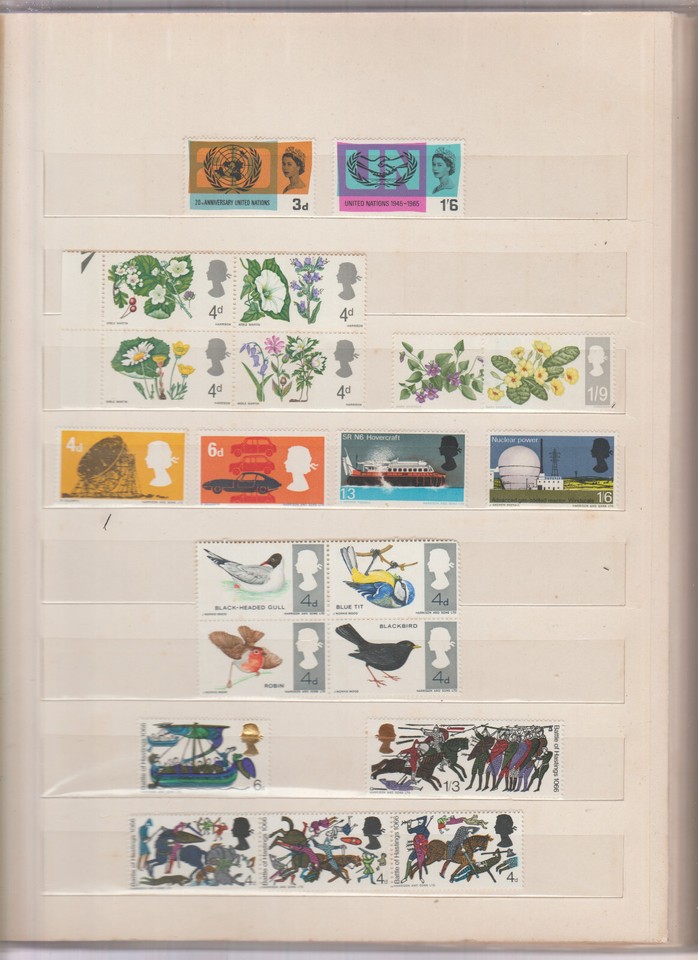 GB STAMP COLLECTION IN STOCK BOOK IN UM/MINT & M/MINT CONDITION. eBay