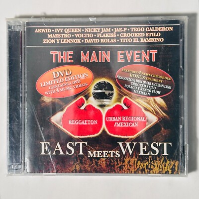The Main Event: East Meets West - CD / DVD - Akwid - Ivy Queen - Nicky Jam -