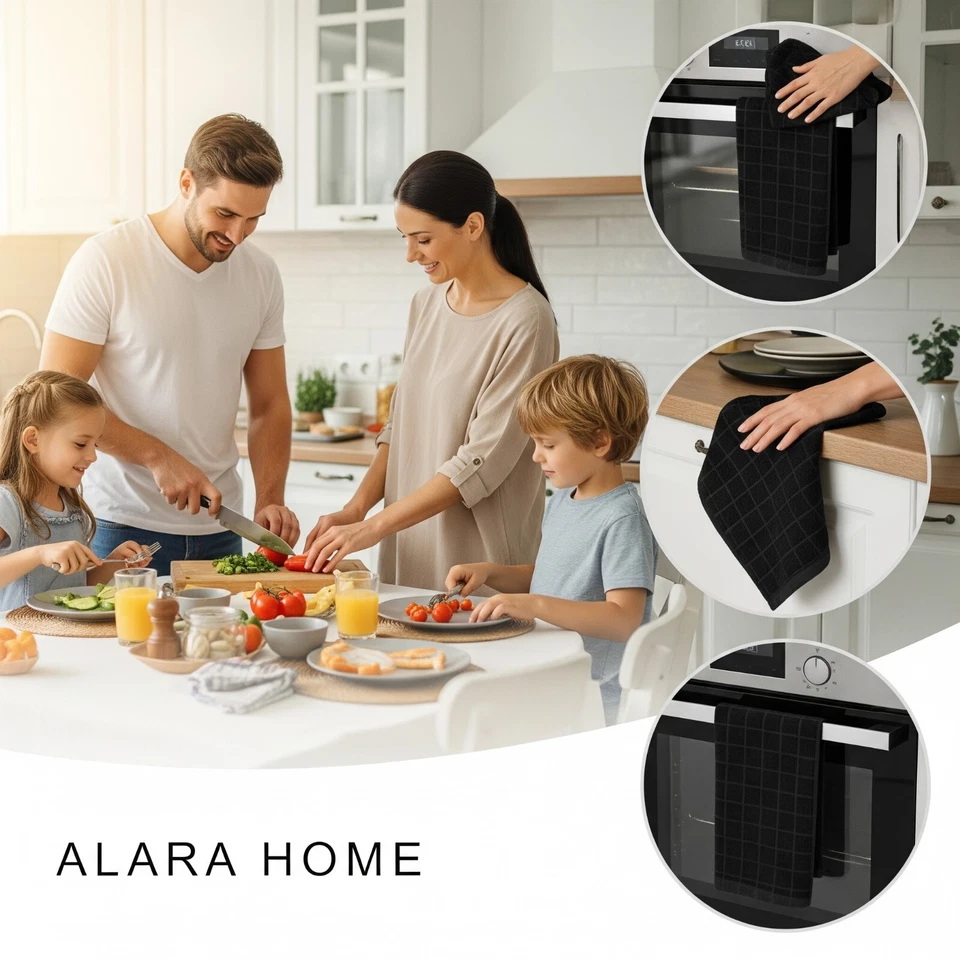 Geschirrtücher Geschirrtuch 100% Baumwolle Trockentuch Küchen 50x70 - Bild 2 von 4