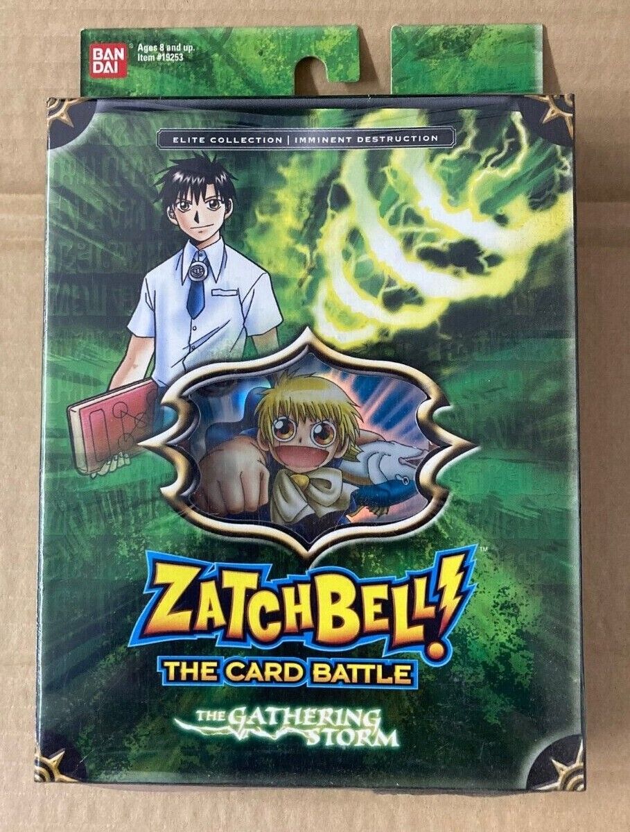 8 Decks Zatch Bell The Card Battle Game Starter Collector Sets 1 & 2 for  sale online