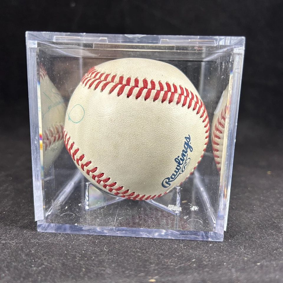 RYAN HOWARD RAWLINGS ARIZONA LEAGUE AUTOGRAPHED SIGNED BASEBALL JSA COA W/ CASE - Image 4 of 4