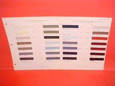 1963 FORD THUNDERBIRD FALCON FAIRLANE 300 GALAXIE 500 XL CONVERTIBLE PAINT CHIPS